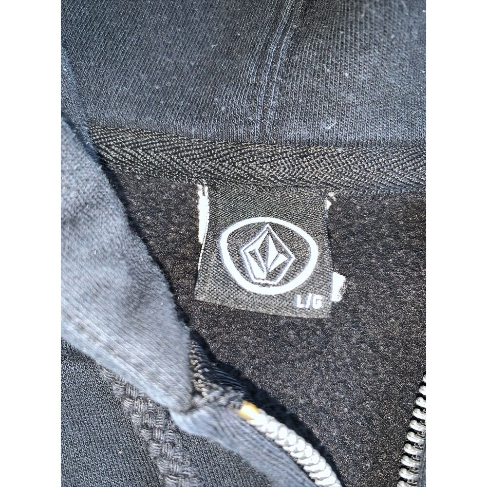 Volcom Zip Front Single Stone Sub Division Y2k Ho… - image 2